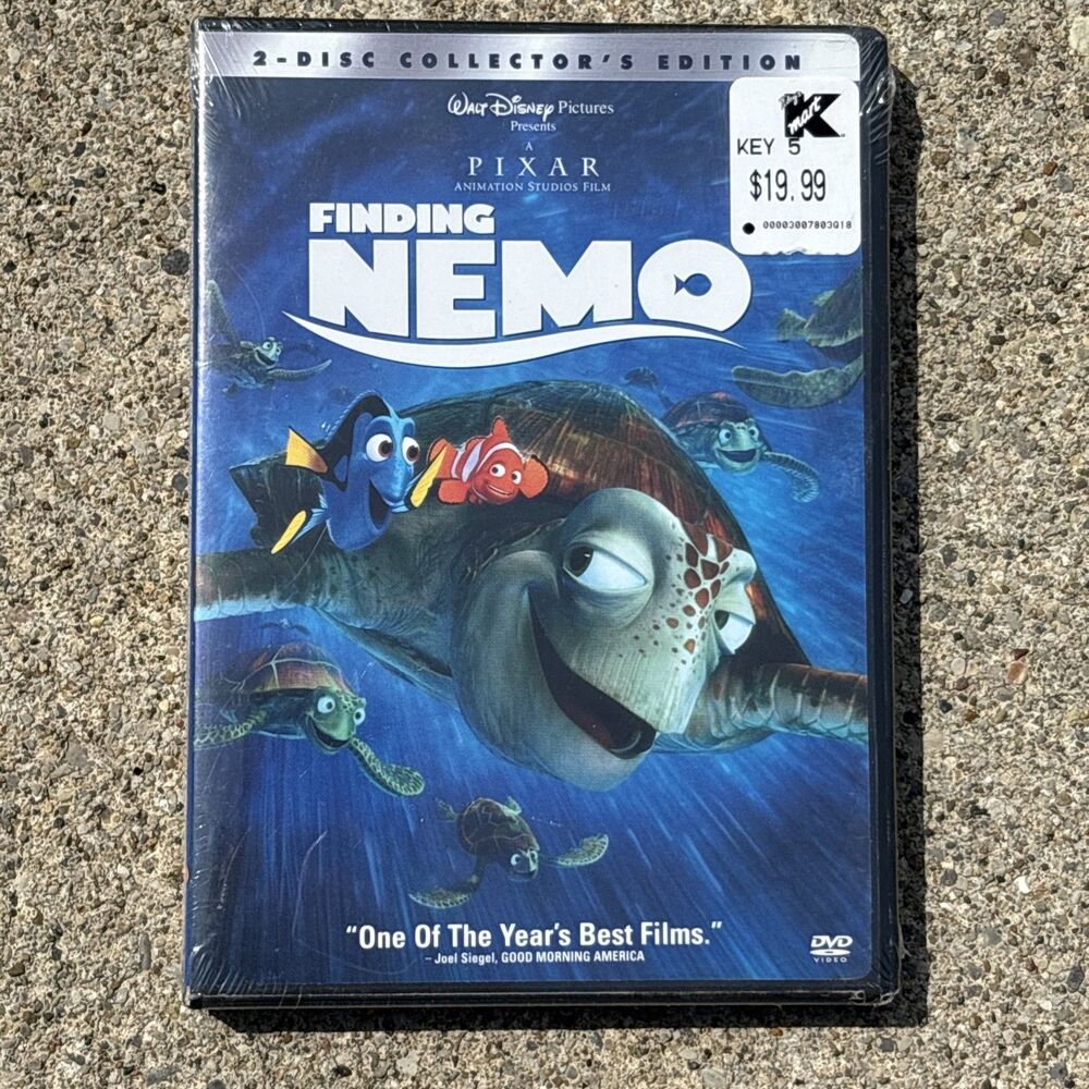 Finding Nemo DVD 2-Disc Set SEALED Collector’s Edition ISBN 07884508X